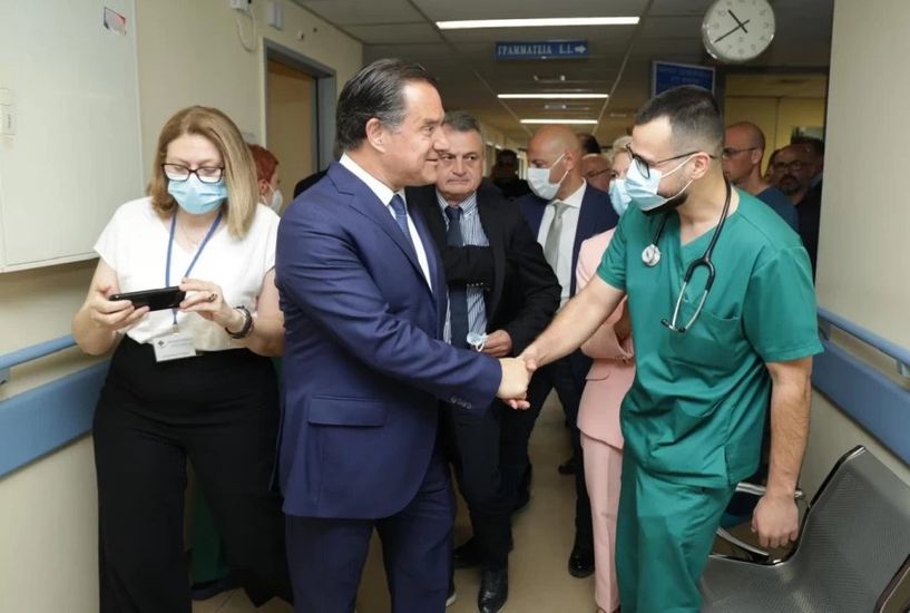 Πρώτη μέρα της νέας του περιοδείας του υπουργού Υγείας στη Δυτική Μακεδονία