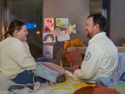 Freja Kappy, MSK Kids patient, and Christopher Forlenza, MD Pedi