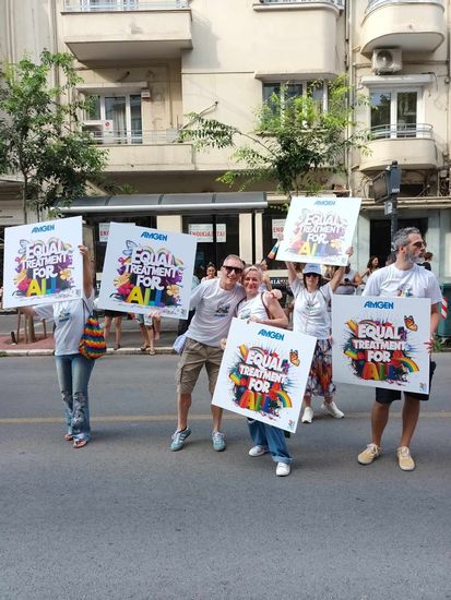 H AMGEN υπερήφανος υποστηρικτής του EuroPride 2024