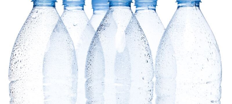 Empty water bottle