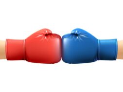 Hands In Boxing Gloves