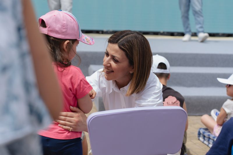 Στο Περιστέρι η Αναπληρώτρια Υπουργός Υγείας Ειρήνη Αγαπηδάκη στο πλαίσιο της Εθνικής Δράσης κατά της Παιδικής Παχυσαρκίας