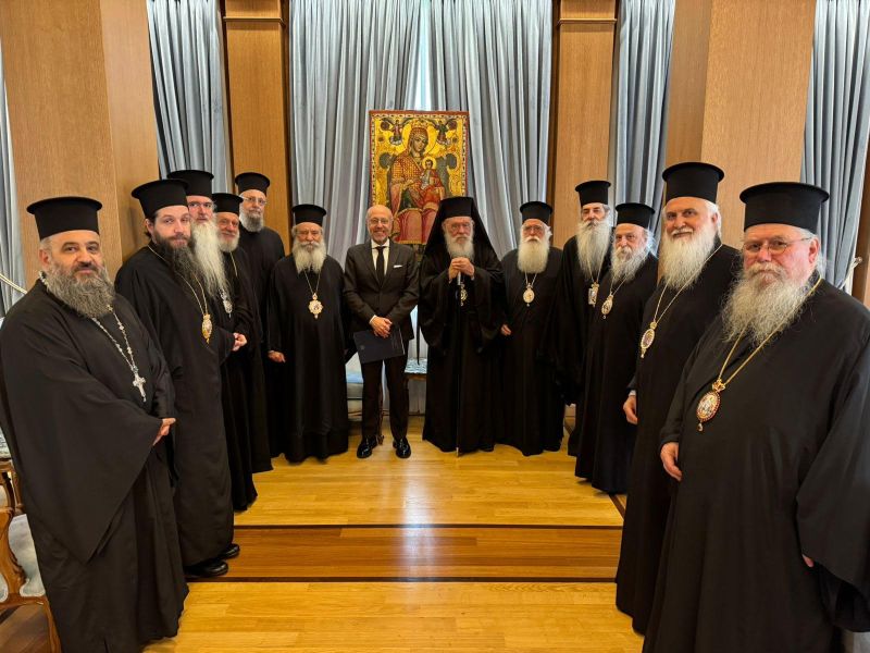 Συνάντηση του Υφυπουργού Υγείας Δημήτρη Βαρτζόπουλου με τον Μακαριώτατο Αρχιεπίσκοπο και την Ιερά Σύνοδο για την ίδρυση Μονάδων Ολικής Φροντίδας Ψυχικής Υγείας