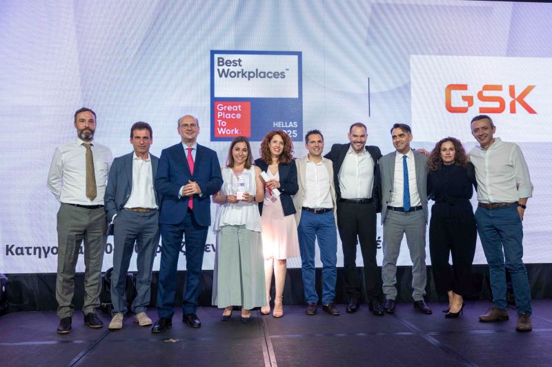 GSK Ελλάδος: Διπλή Διάκριση στην Ελλάδα στις λίστες Best Workplaces™  για το 2025