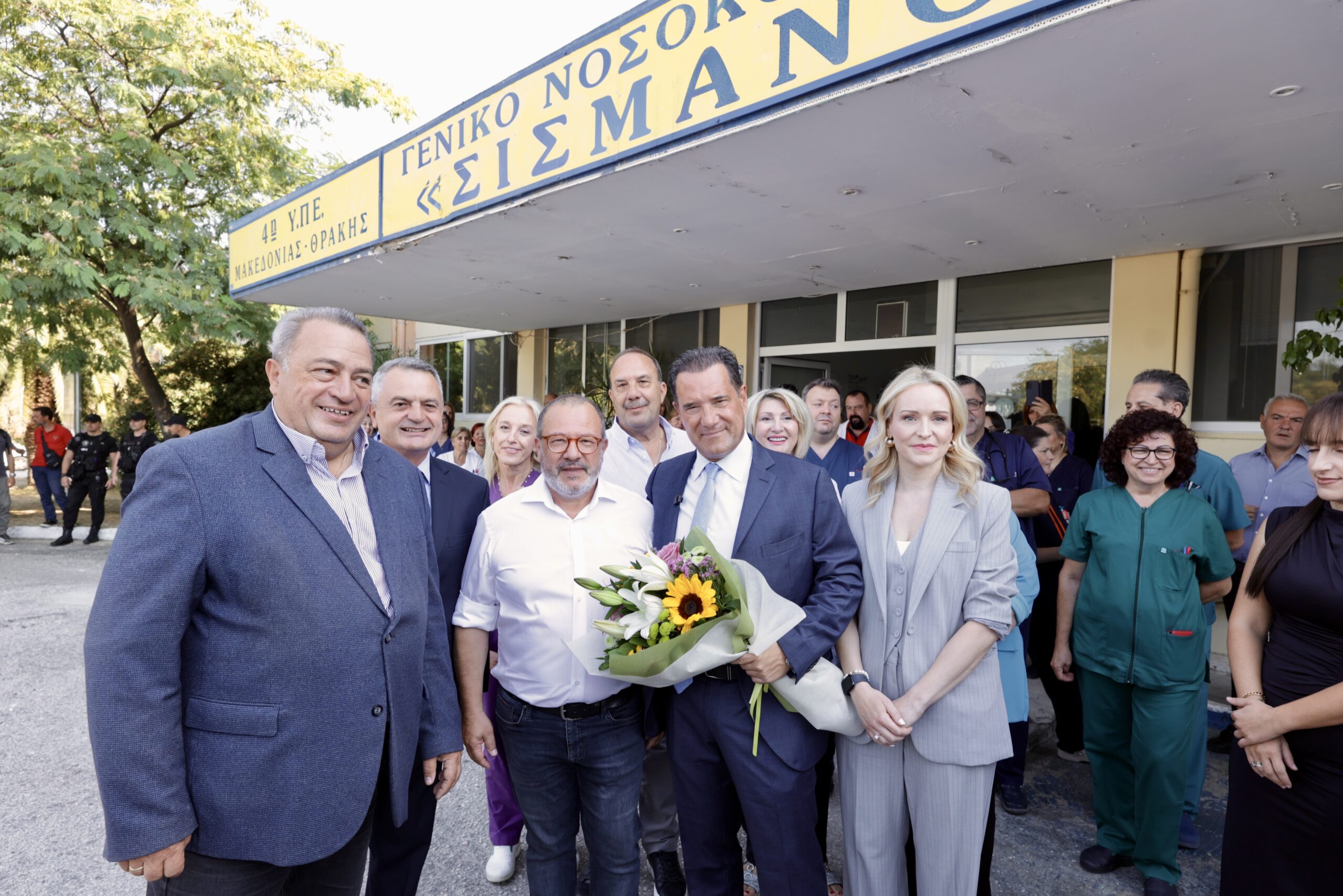 Επίσκεψη του Υπουργού Υγείας Άδωνι Γεωργιάδη σε Κομοτηνή, Ξάνθη, Καβάλα