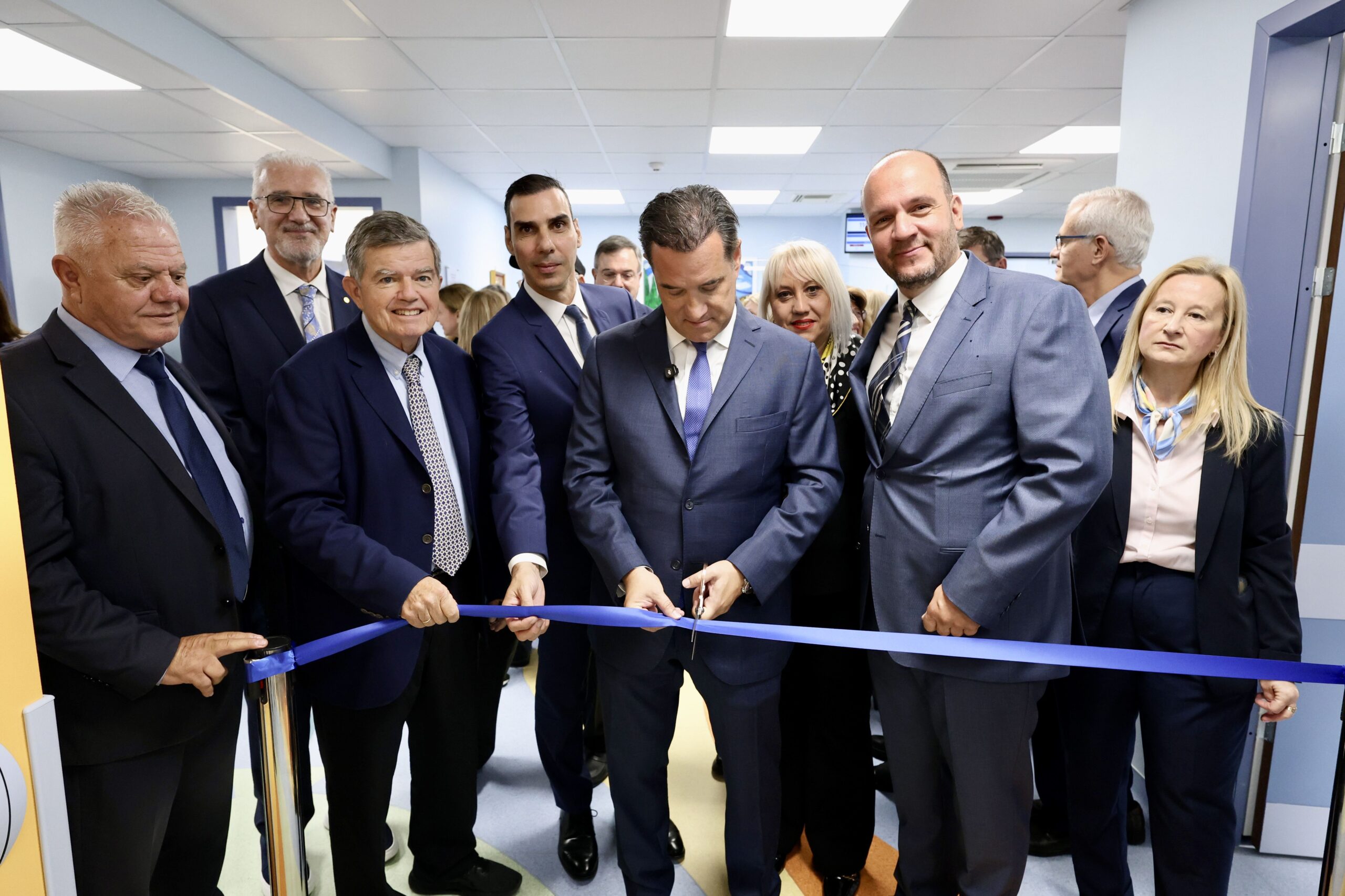 Τελετή εγκαινίων του καρδιολογικού τμήματος του Γενικού Νοσοκομείου Παίδων Αθηνών «Η Αγία Σοφία»