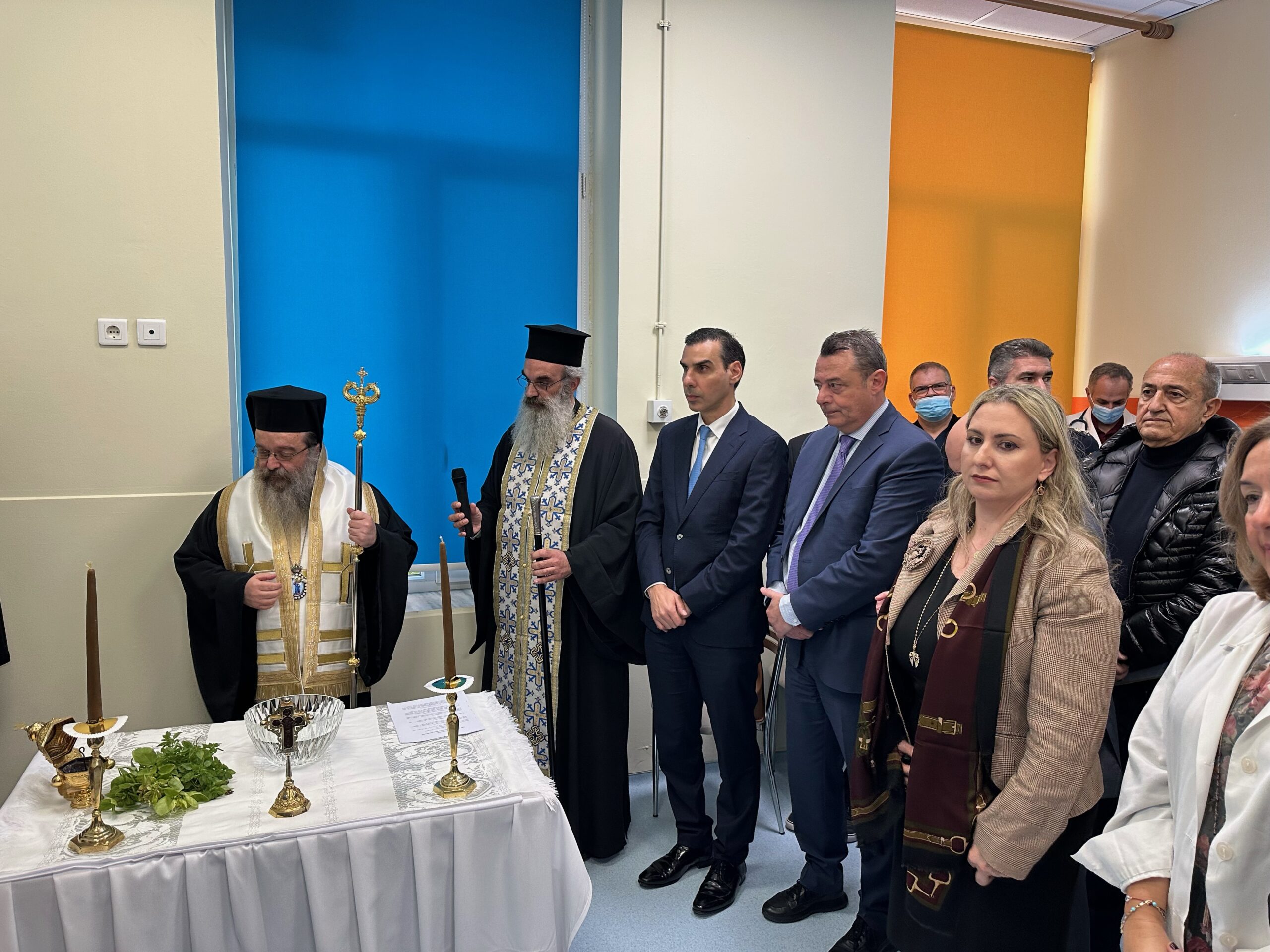 Εγκαινιάστηκε η ανακαινισμένη Παιδιατρική Κλινική στο «Σκυλίτσειο» Νοσοκομείο Χίου