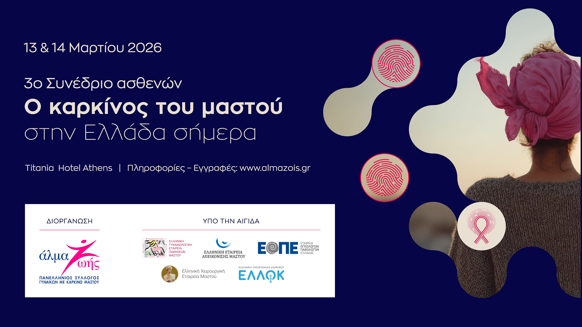 Ενημέρωση για τον καρκίνο του μαστού στο 3ο Συνέδριο Ασθενών