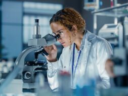 Portrait,Of,A,Multiethnic,Student,Working,On,A,Research,Project