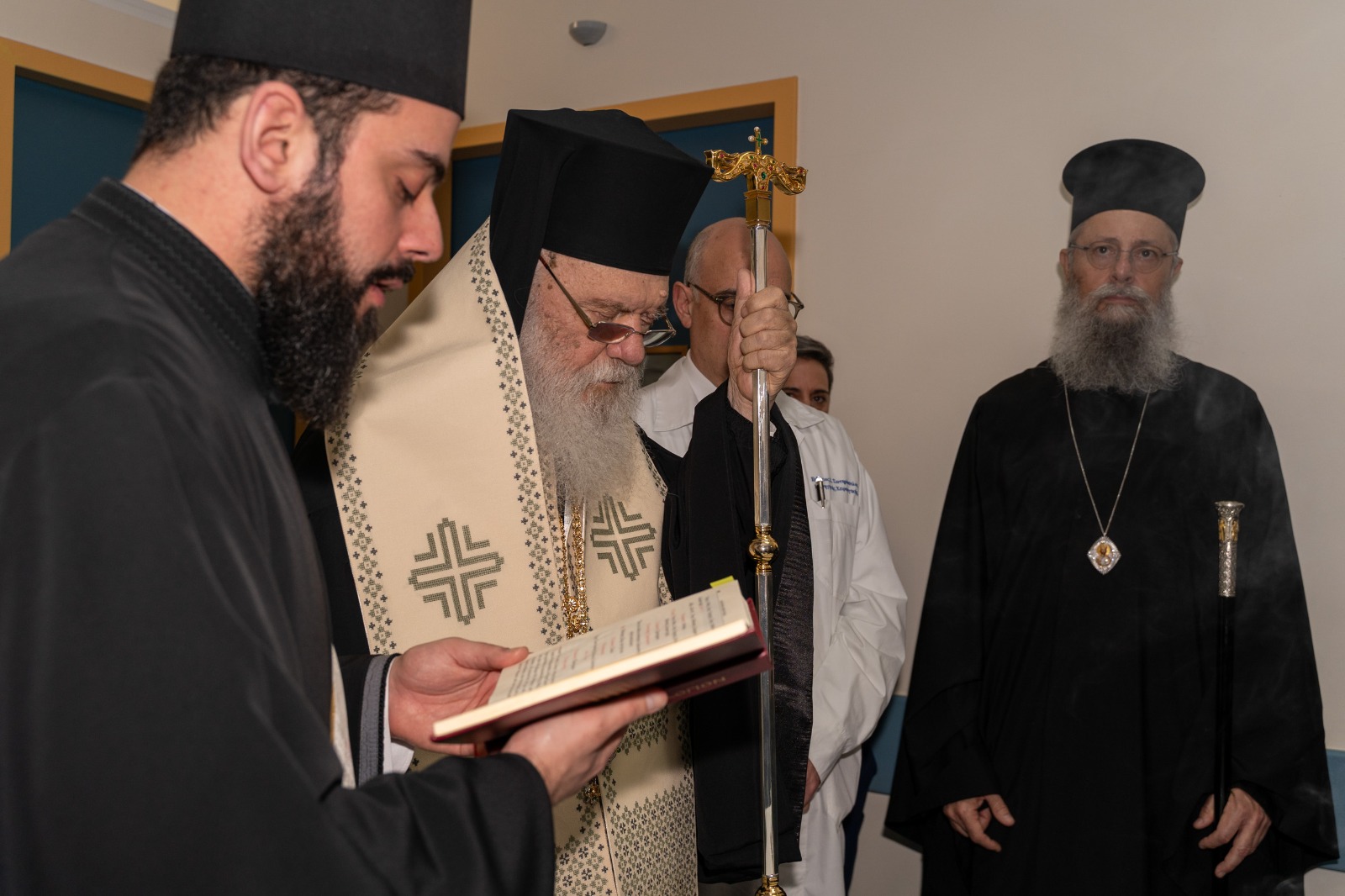 Αγιασμός στο «Λαϊκό» για τη νέα Κλινική Μεταμόσχευσης Ήπατος του ΕΚΠΑ