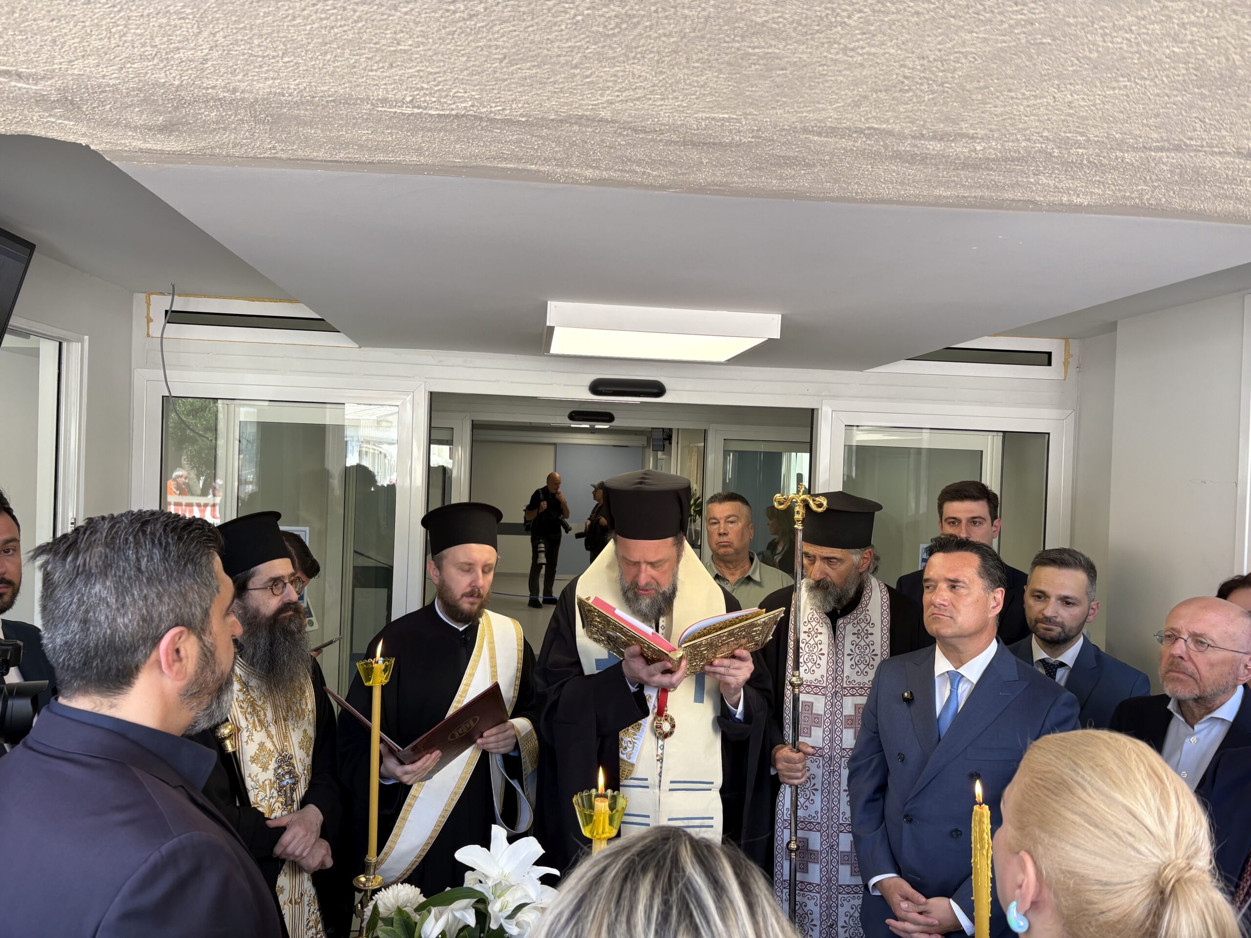 Επίσκεψη του Υπουργού Υγείας Άδωνι Γεωργιάδη στο Γ.Ν. Θεσσαλονίκης «Γ. Γεννηματάς» και στο Γ.Ν. Νάουσας