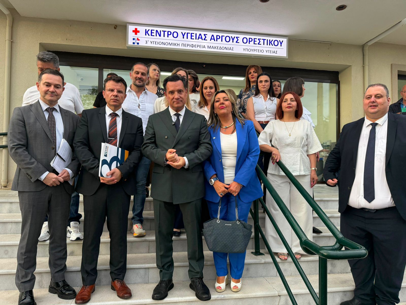 Στην Καστοριά ο Υπουργός Υγείας Άδωνις Γεωργιάδης – Επίσκεψη σε νοσοκομείο και ΚΥ Άργους Ορεστικού